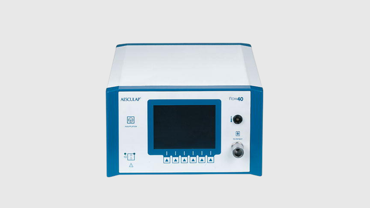 Flow 50 insufflator for open and laparoscopic procedures